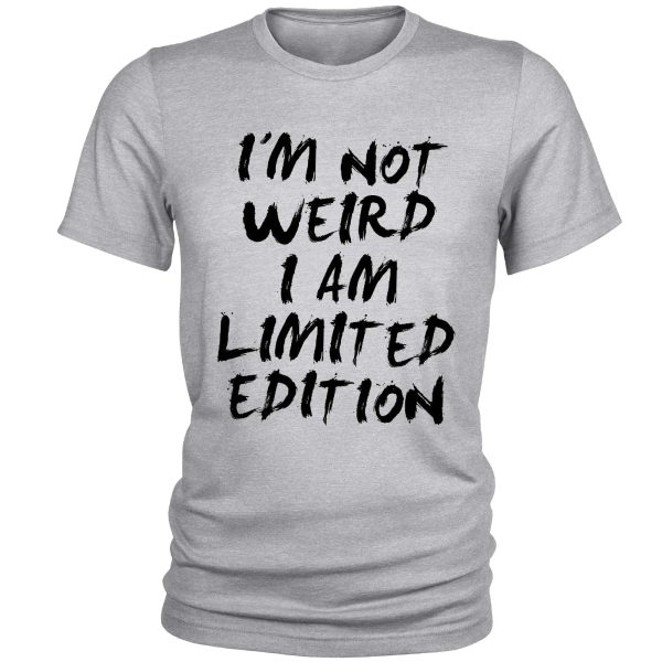 تیشرت مردانه مدل im not werid کد B 325