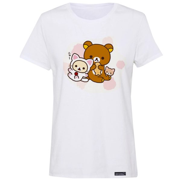تی شرت آستین کوتاه زنانه 27 مدل خرس کد WN1029