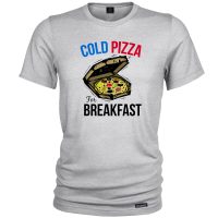 تی شرت آستین کوتاه مردانه 27 مدل Cold Pizza کد MH44