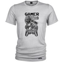 تی شرت آستین کوتاه مردانه 27 مدل Gamer کد KV71