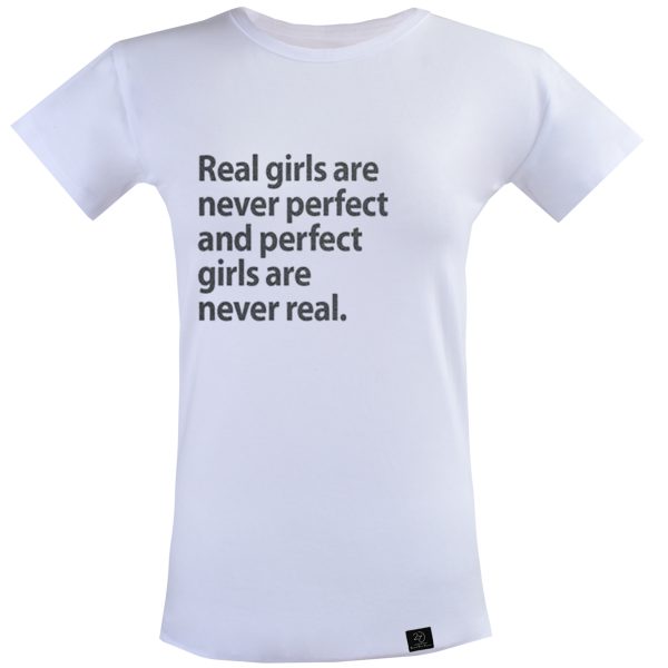 تی شرت زنانه 27 مدل REAL GIRLS کد Q45