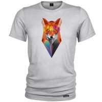 تی شرت آستین کوتاه مردانه 27 مدل روباه کد KV49