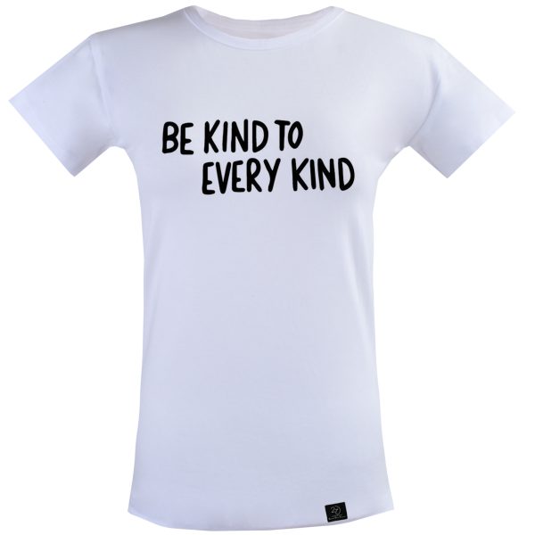 تی شرت زنانه 27 مدل BE KIND کد Q47