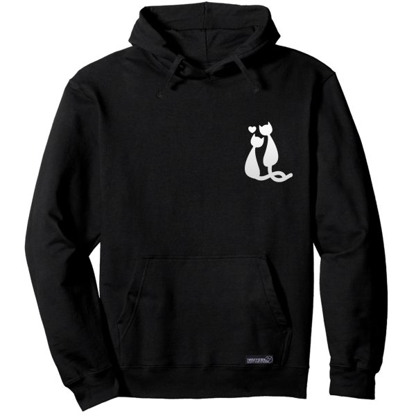 هودی مردانه 27 مدل CATS کد W04 رنگ مشکی
