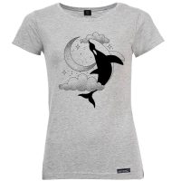 تی شرت آستین کوتاه زنانه 27 مدل نهنگ کد KV48