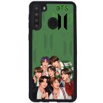کاور ای وی تی مدل BTS کد J44 مناسب برای گوشی موبایل سامسونگ GALAXY A21