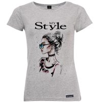 تی شرت آستین کوتاه زنانه 27 مدل STYLE کد WN1026
