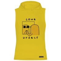 تاپ کلاه دار زنانه 27 مدل LOVE YOURSELF کد WN738