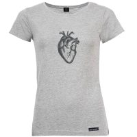 تی شرت آستین کوتاه زنانه 27 مدل قلب کد KV78