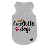لباس سگ و گربه 27 مدل cute little dogs کد H01 سایز M