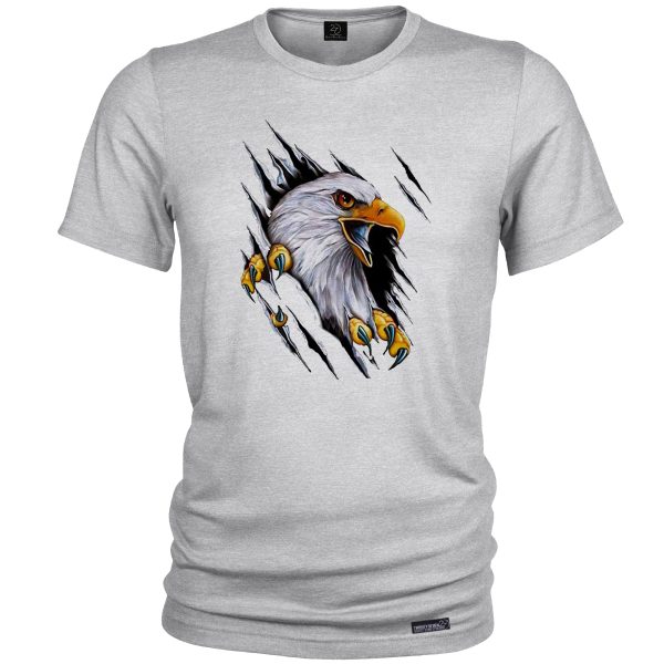 تی شرت آستین کوتاه مردانه 27 مدل عقاب کد RN576