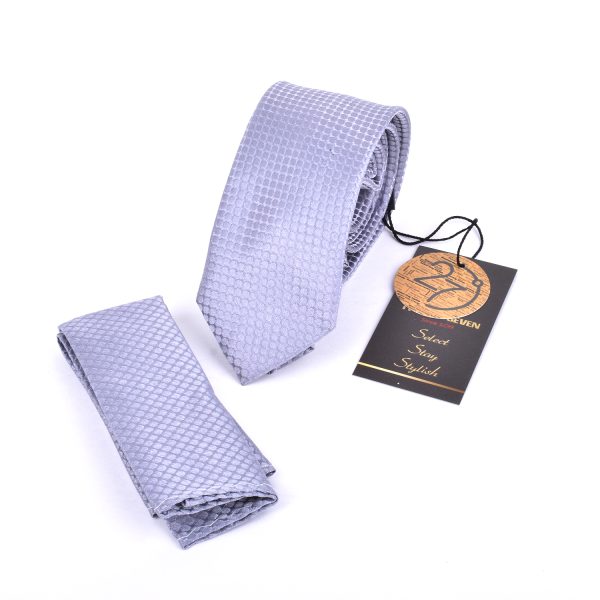 ست کراوات و دستمال جیب 27 مدل CLASSIC کد W18