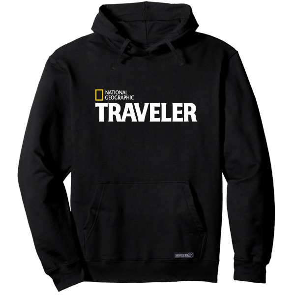 هودی مردانه 27 مدل TRAVELER کد WN648 رنگ مشکی