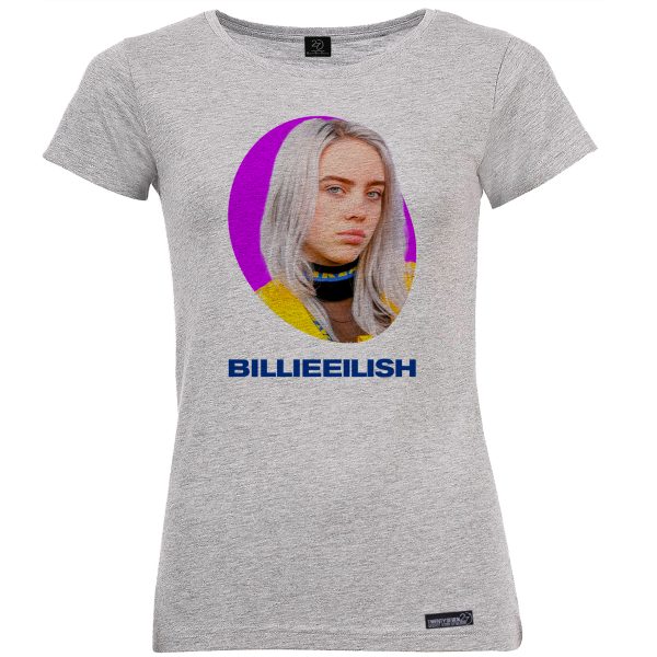 تی شرت آستین کوتاه زنانه 27 مدل Billie Eilish کد MH52