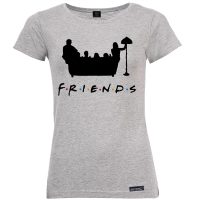 تی شرت آستین کوتاه زنانه 27 مدل Friends کد MH63
