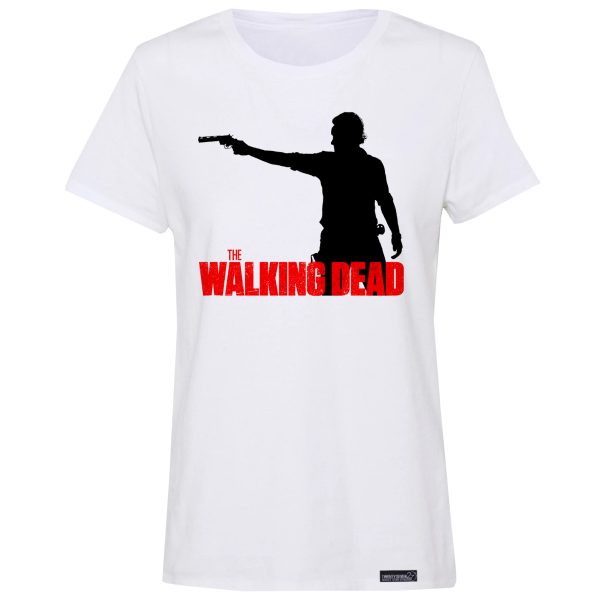 تی شرت آستین کوتاه زنانه 27 مدل The Walking Dead کد MH64