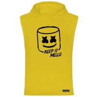 تاپ کلاه دار مردانه 27 مدل KEEP IT MELLO کد WN716