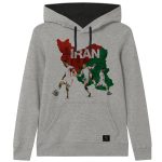 هودی پسرانه 27 مدل IRAN کد V72 رنگ طوسی