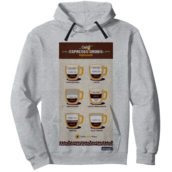 هودی مردانه 27 مدل The Difference Between Coffees کد MH1189