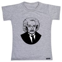 تی شرت آستین کوتاه پسرانه 27 مدل Albert Einstein کد MH930