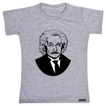 تی شرت آستین کوتاه پسرانه 27 مدل Albert Einstein کد MH930