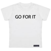 تی شرت آستین کوتاه دخترانه 27 مدل Go for it کد MH965