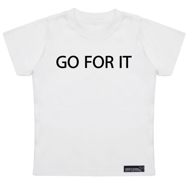تی شرت آستین کوتاه پسرانه 27 مدل Go for it کد MH965