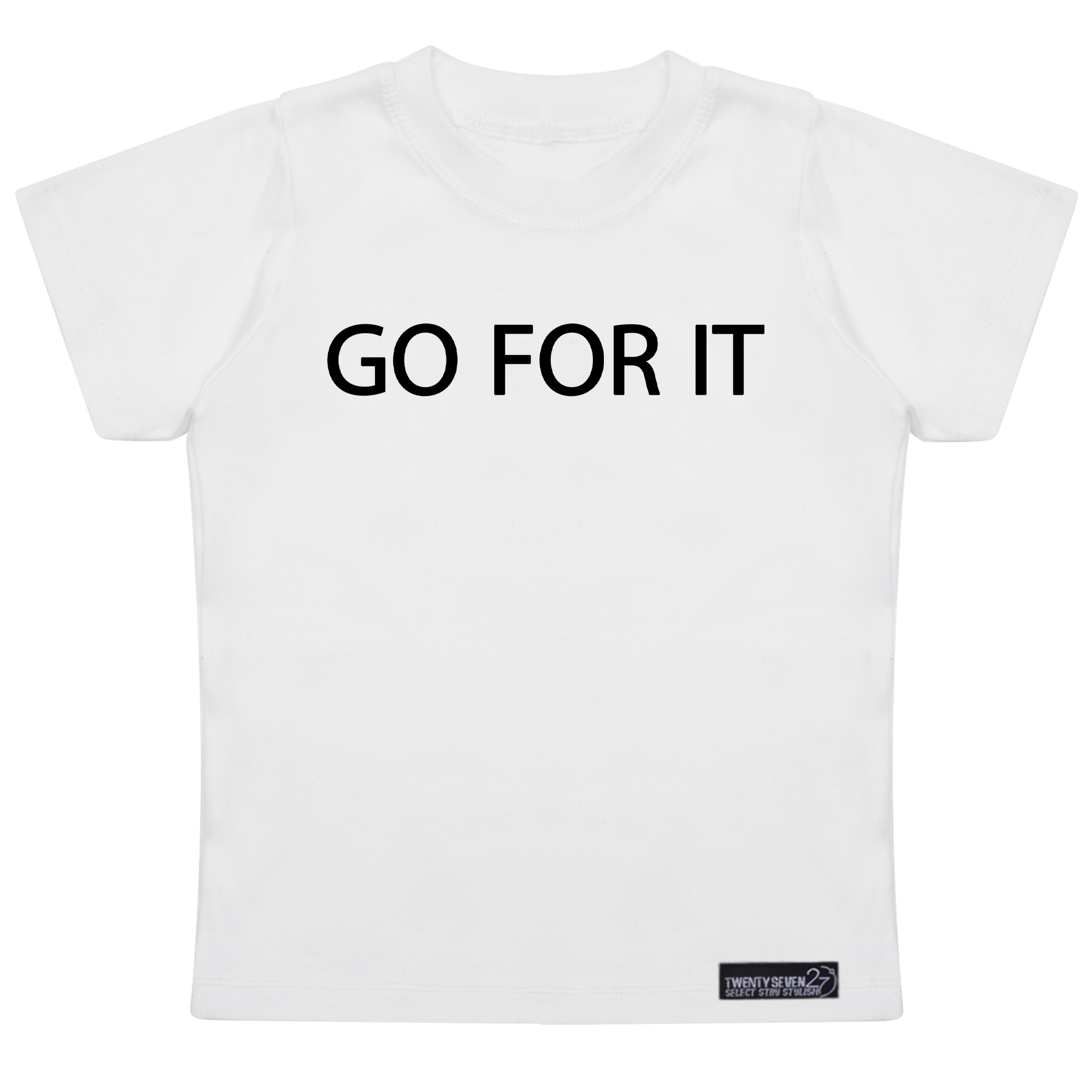 تی شرت آستین کوتاه پسرانه 27 مدل Go for it کد MH965