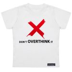 تی شرت آستین کوتاه دخترانه 27 مدل Don’t Overthink It کد MH976