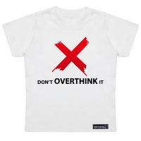 تی شرت آستین کوتاه دخترانه 27 مدل Don’t Overthink It کد MH976