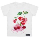 تی شرت آستین کوتاه پسرانه 27 مدل Red Cherries کد MH957