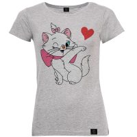 تی شرت آستین کوتاه زنانه 27 مدل گربه های اشرافی کد F01
