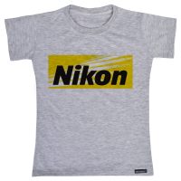 تی شرت آستین کوتاه دخترانه 27 مدل Nikon کد MH945