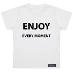 تی شرت آستین کوتاه پسرانه 27 مدل Enjoy Every Moment کد MH974