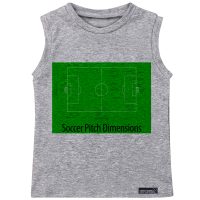 تاپ پسرانه 27 مدل MH949 Soccer Pitch Dimensions