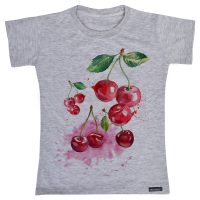 تی شرت آستین کوتاه پسرانه 27 مدل Red Cherries کد MH957