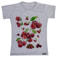 تی شرت آستین کوتاه پسرانه 27 مدل Cherries کد MH956