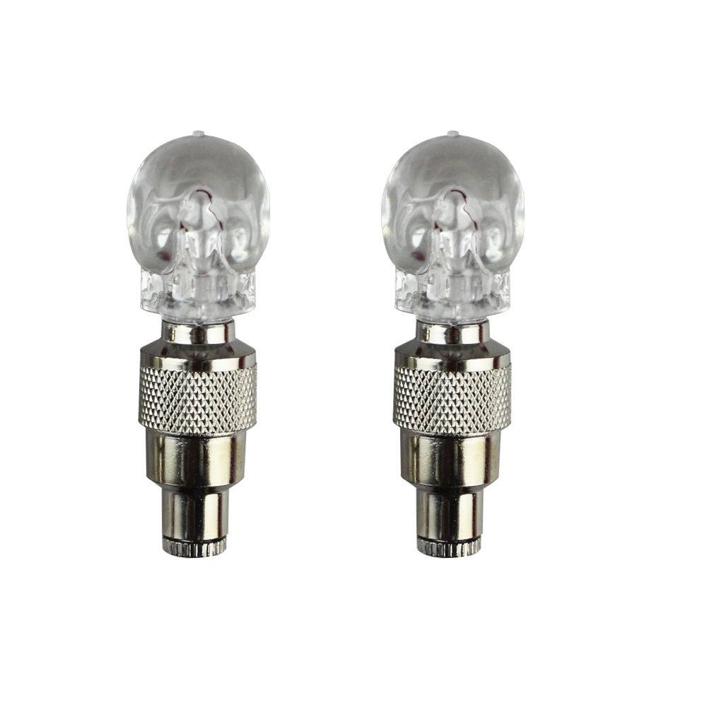 چراغ دوچرخه فایرفلایز مدل Skull بسته 2 عددی