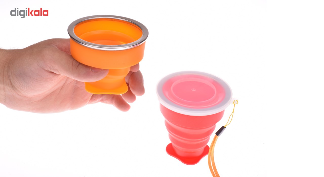 لیوان سفری تاشو مدل H-B-01