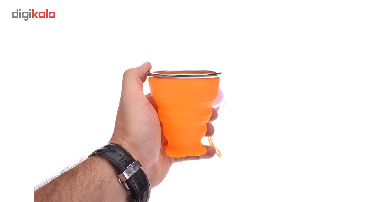لیوان سفری تاشو مدل H-B-01