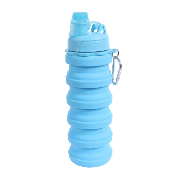 قمقمه مدل سیلیکونی ساده تاشو simple 01 گنجایش 0.5 لیتر