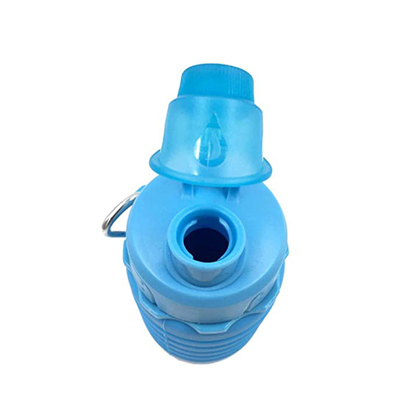 قمقمه مدل سیلیکونی ساده تاشو simple 01 گنجایش 0.5 لیتر