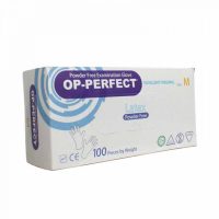 دستکش لاتکس مدل OP-PERFECT بسته 100 عددی سایز مدیوم