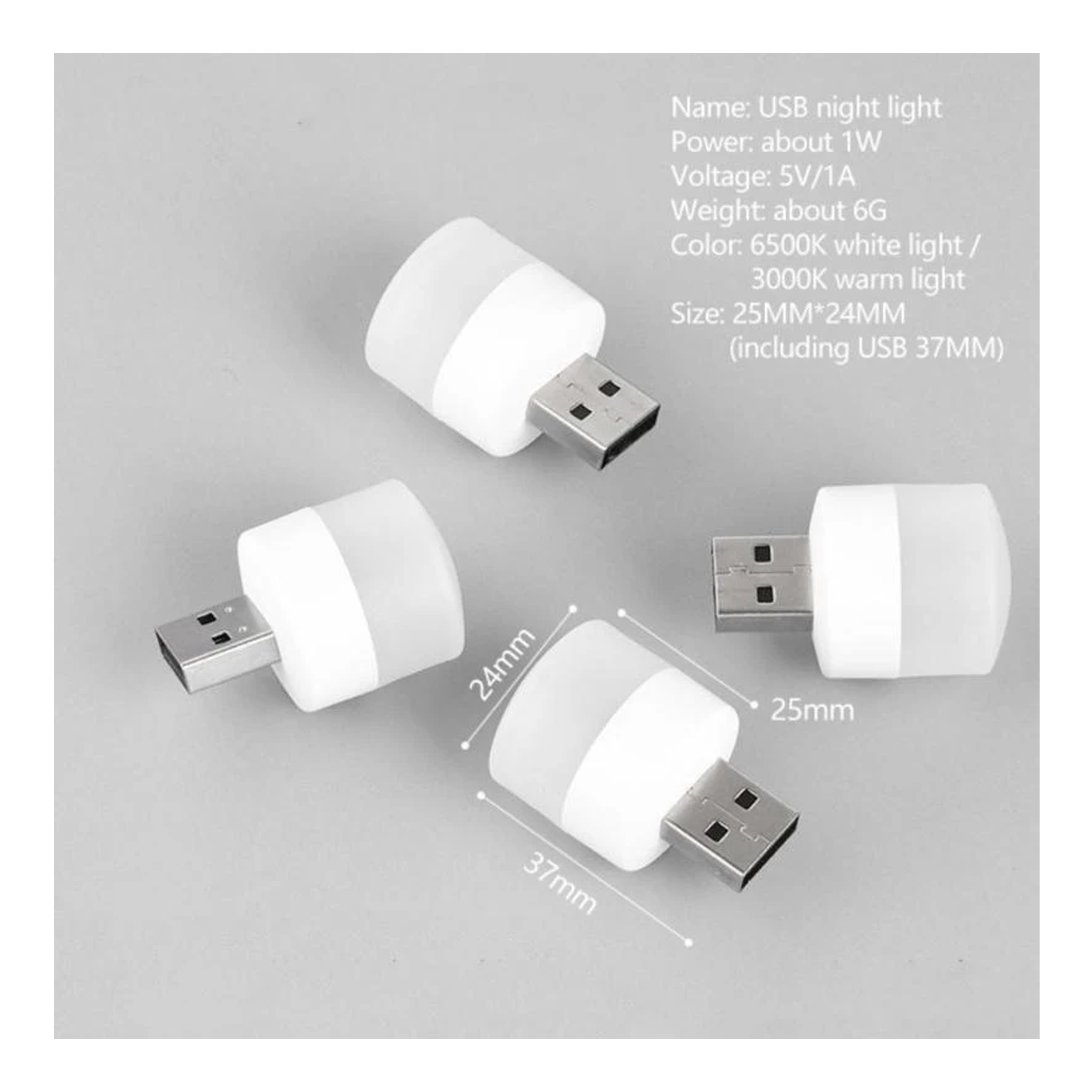 چراغ قوه مدل USB LED LAMP