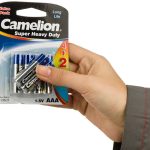 باتری نیم قلمی کملیون مدل Super Heavy Duty بسته 6 عددی