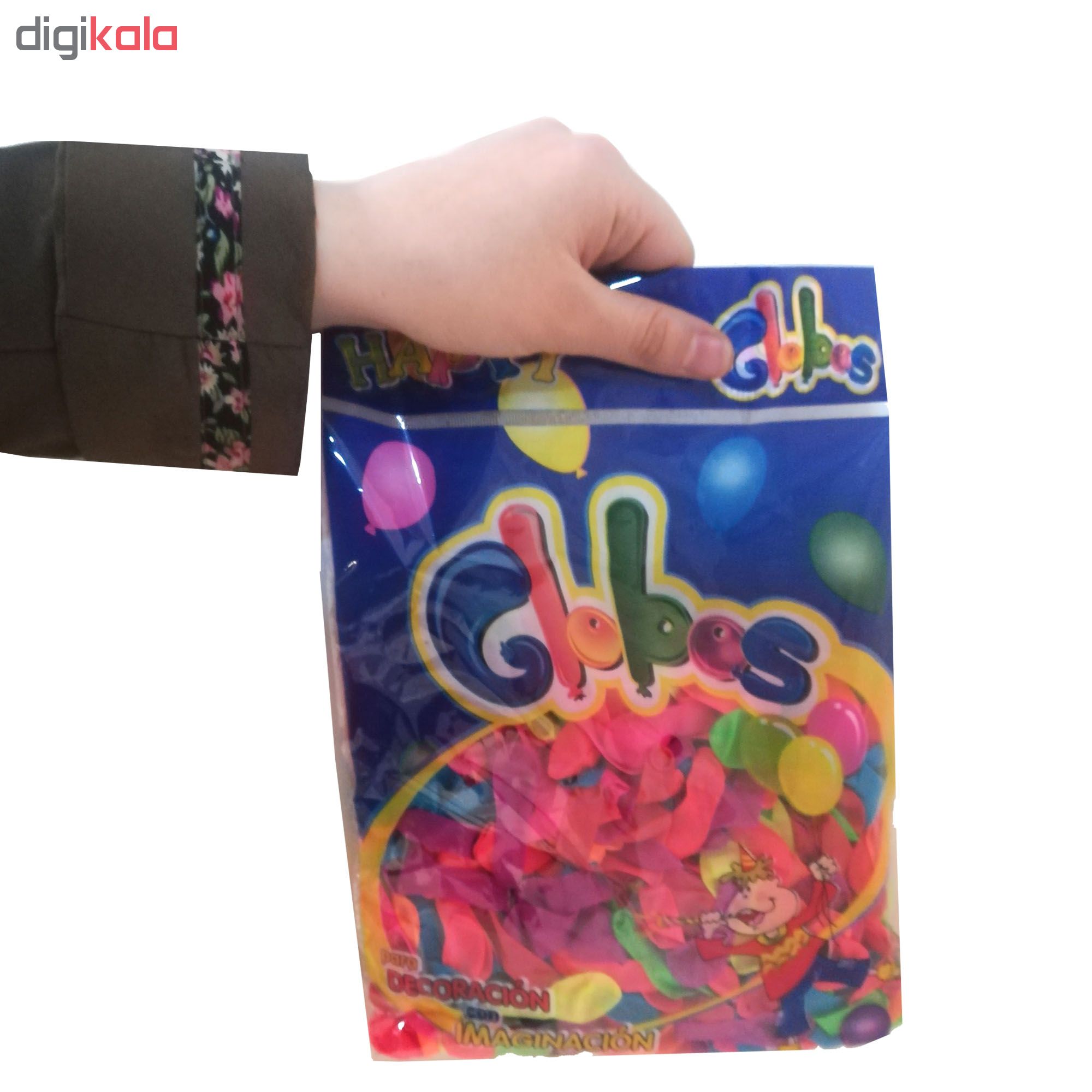 بادکنک گلوبس کد 860101 بسته 500 عددی