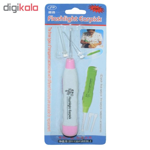 گوش پاک کن فلاش لایت مدل JH-3188