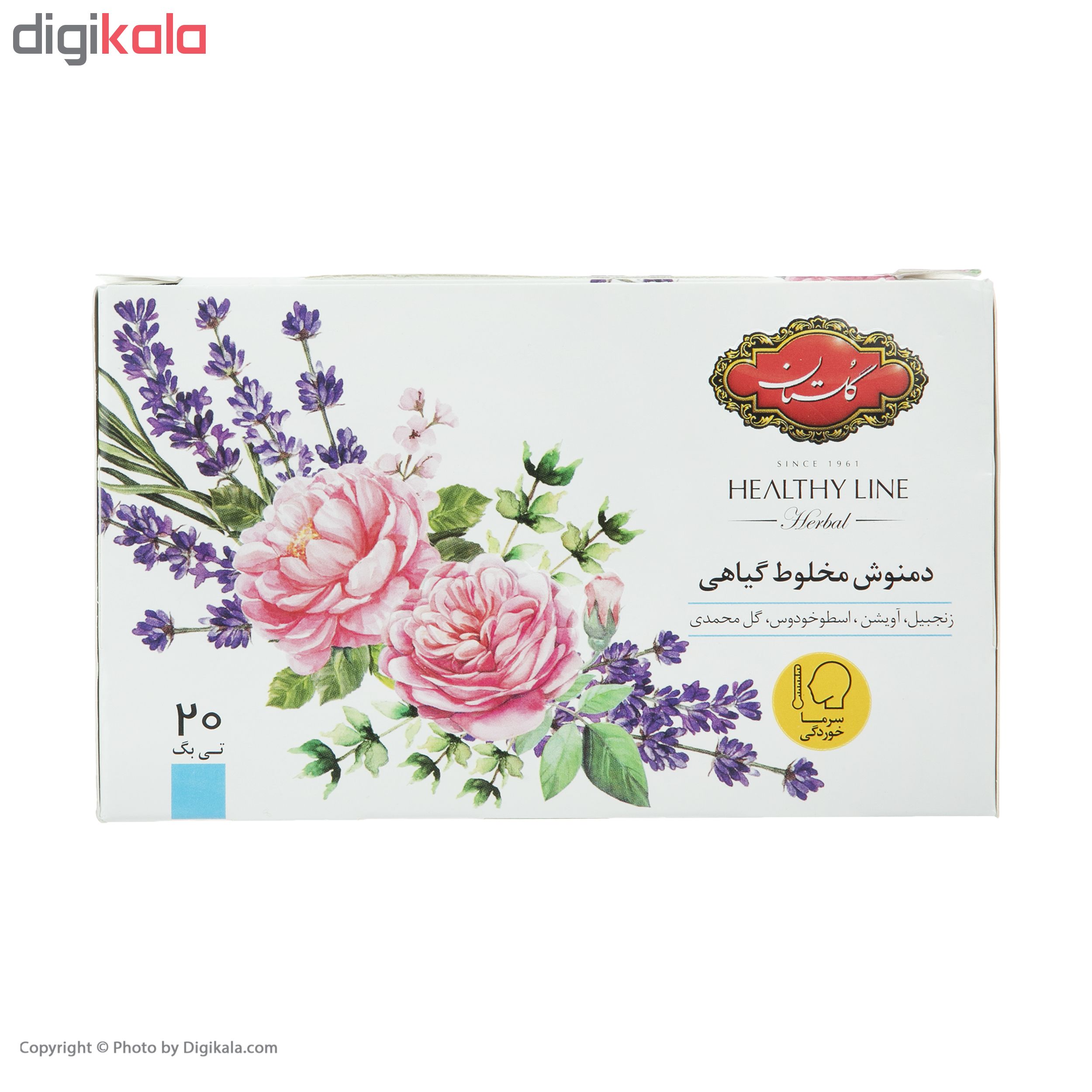 دمنوش سرما خوردگی گلستان بسته 20 عددی