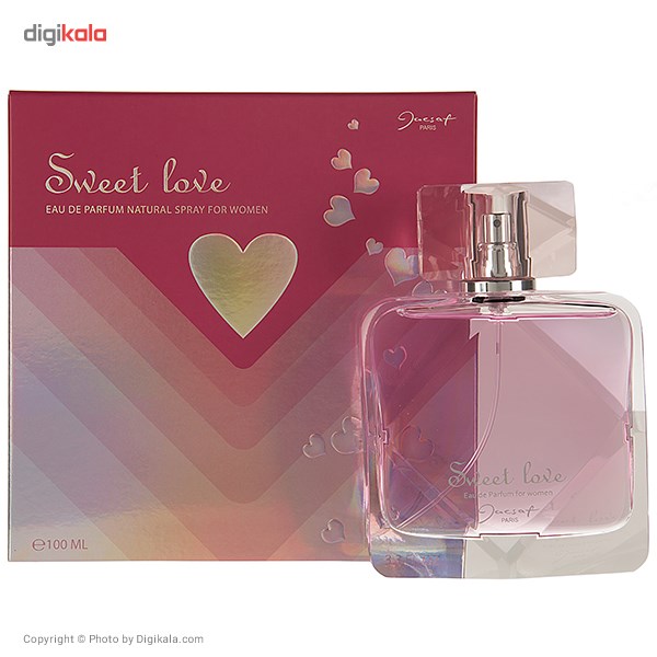 ادو پرفیوم زنانه ژک‌ ساف مدل Sweet Love حجم 100 میلی لیتر