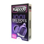کاندوم ناچ کدکس مدل BIG DOTS بسته 10 عددی به همراه کاندوم کاپوت مدل BIG DOTS بسته 10 عددی